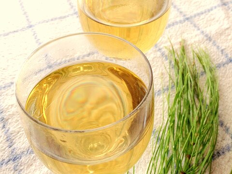 自家製☆ミネラルたっぷりスギナ茶♪